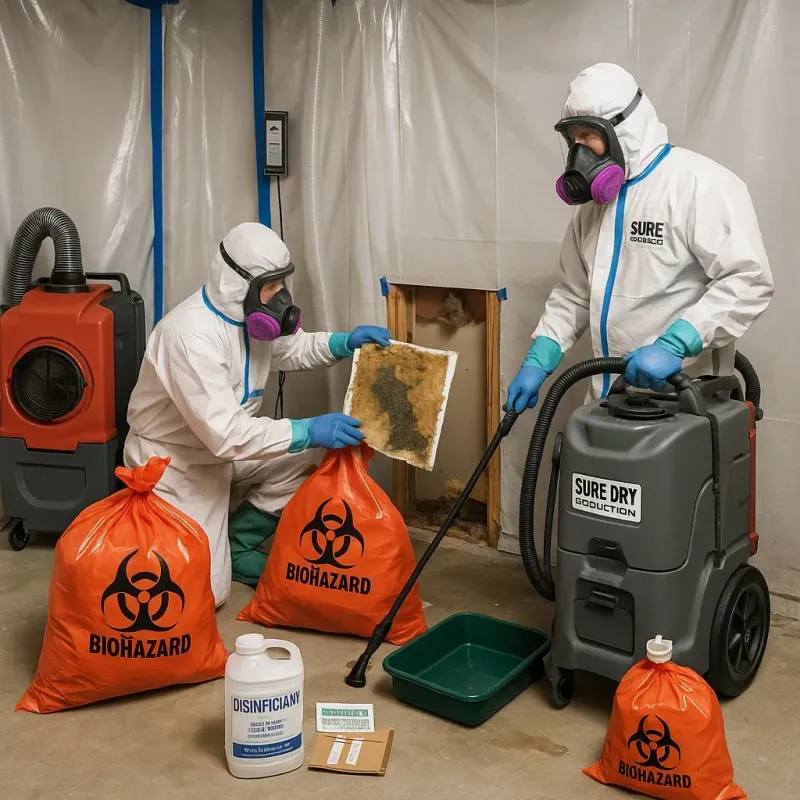 Contaminated Water Handling Protocols process in Atlantic Highlands, NJ
