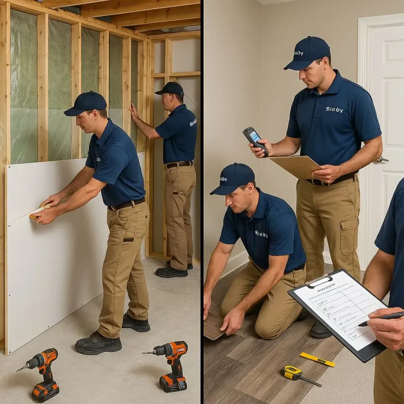 Repairs and Reconstruction process in Atlantic Highlands, NJ